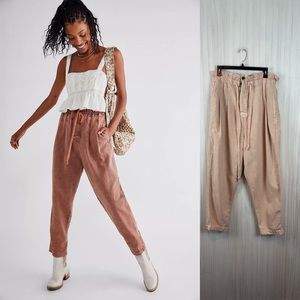 FREE PEOPLE MARGATE PLEATED TROUSER